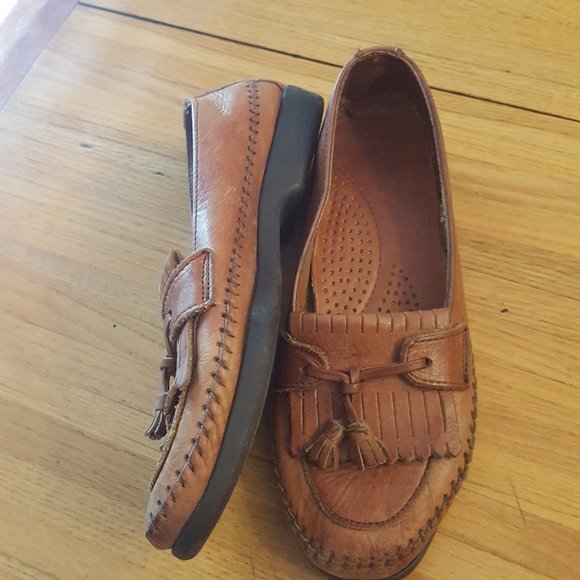 Dexter Shoes - Dexter Kiltie Loafers Tassel Leather 8 Narrow